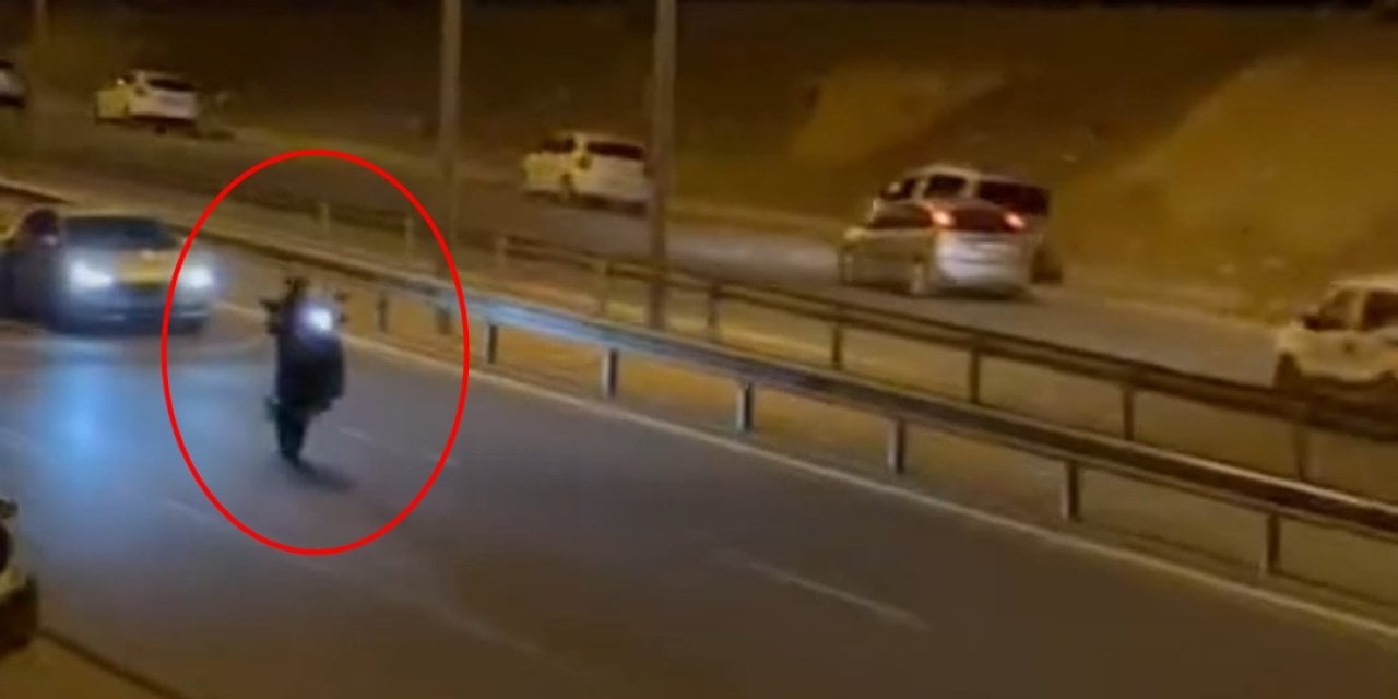 Siirt’te motosiklet sürücülerinin tehlikeli hareketleri kamerada