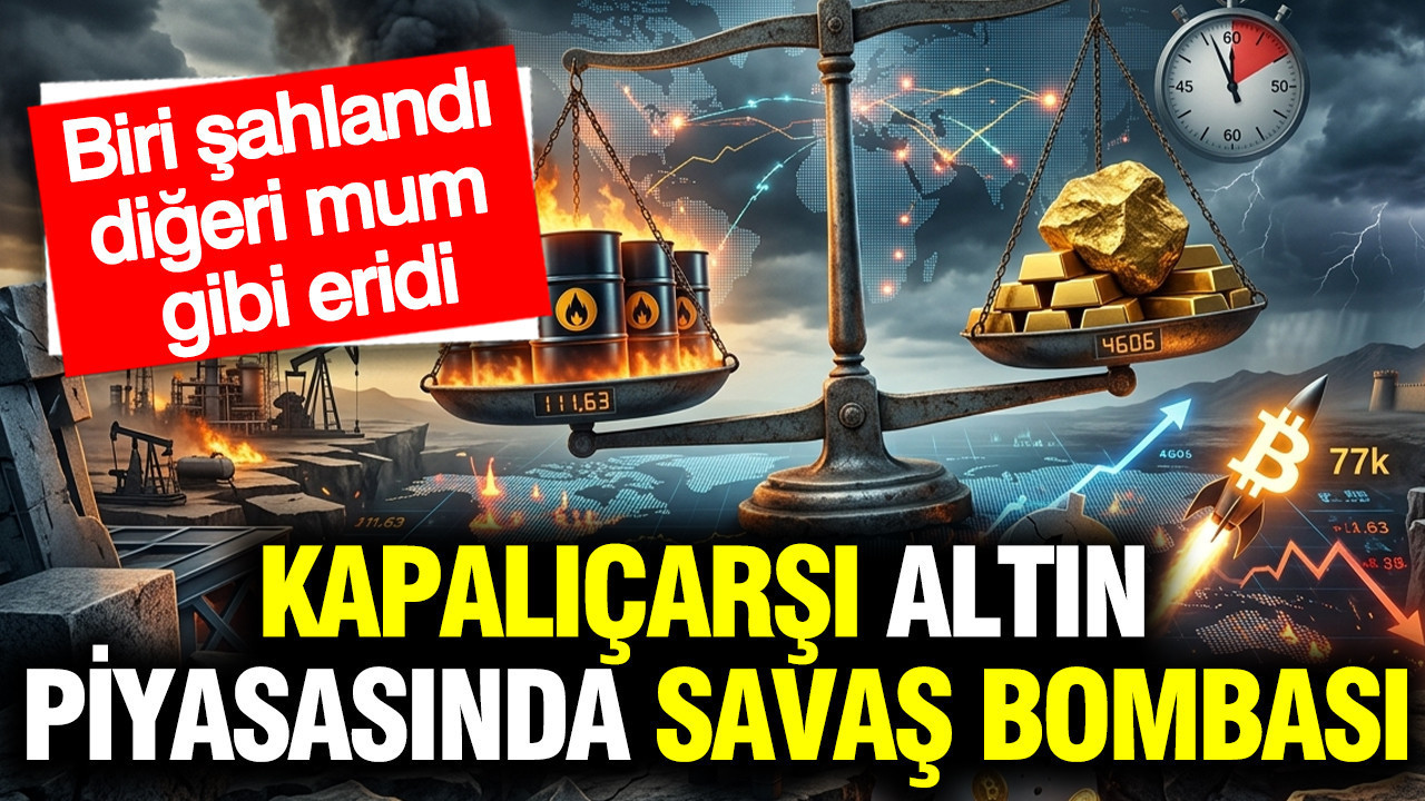 Kapalıçarşı’da Altın Piyasasında Sıcak Gelişmeler: Biri Yükselirken Diğeri Düşüşte