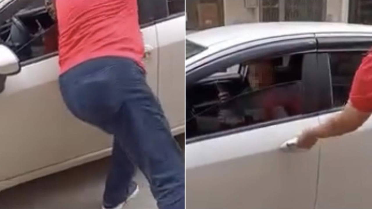 Otopark Anlaşmazlığı Kavga ile Sonuçlandı: Sürücüye Yapılan Saldırı Güvenlik Kamerasında